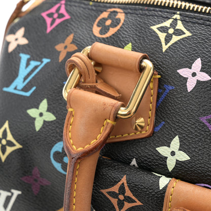 Louis Vuitton Monogram Multicolor Speedy 30 Black 10 of 10