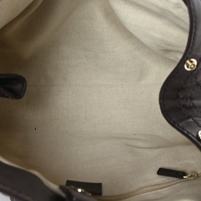 Gucci Guccissima Medium Sukey Tote Chocolate 5 of 9