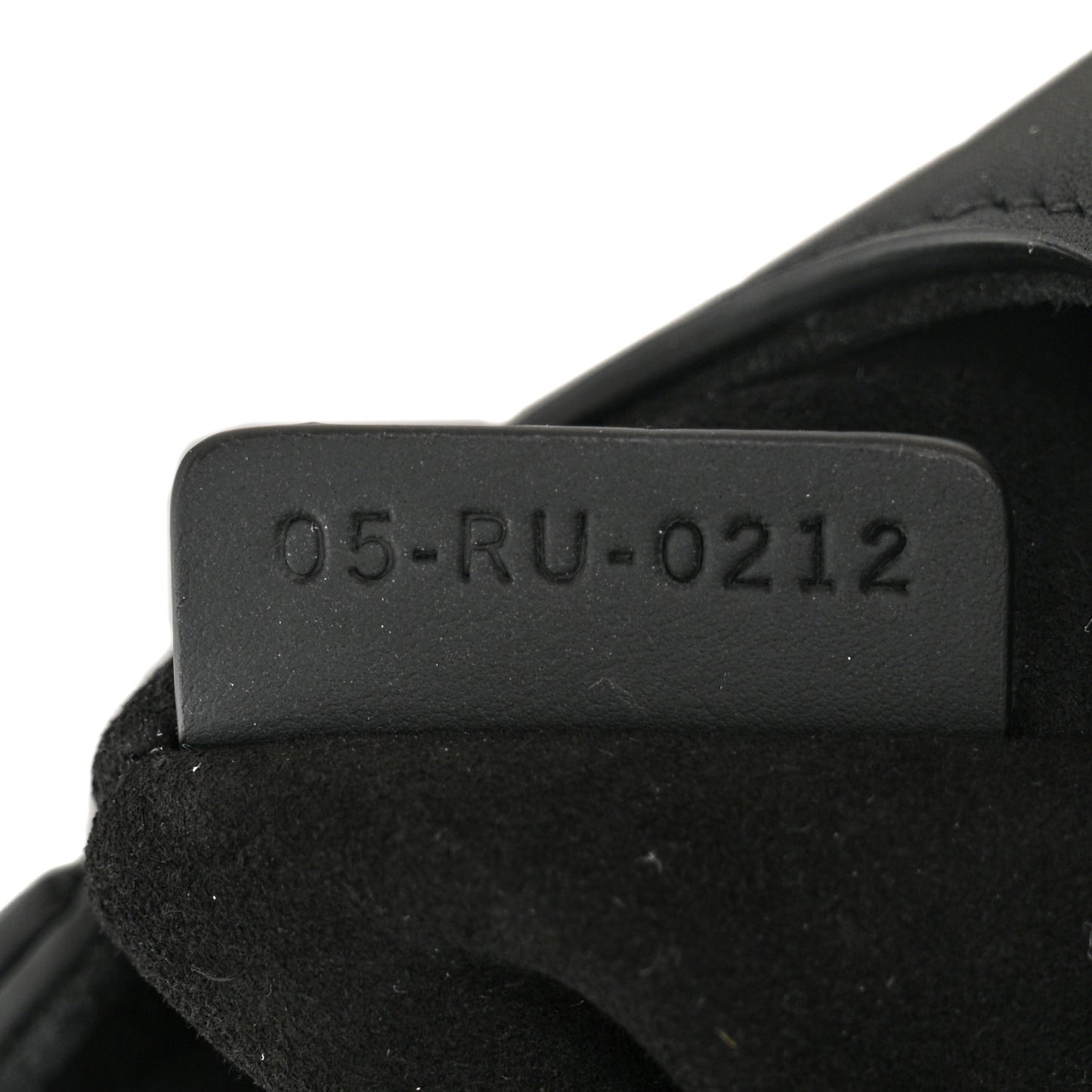 Ultra Matte Calfskin Mini Saddle Bag Black