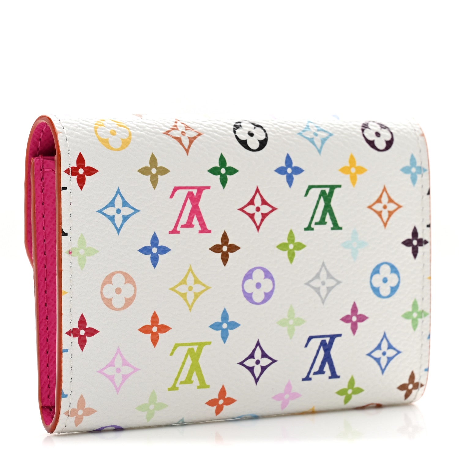 Louis Vuitton LV X TM Monogram Multicolor Rosalie Coin Purse White