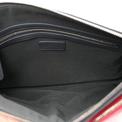 Chanel Lambskin Quilted Zipped Multi Pouch 5 of 8
