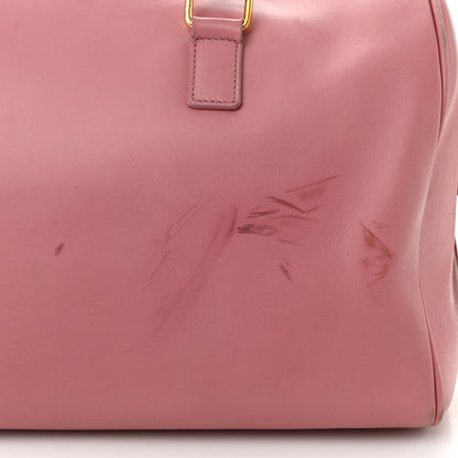 Saint Laurent Calfskin Classic Duffle 6 Pink 13 of 15