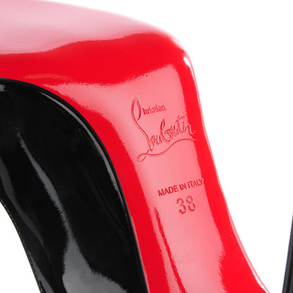 Christian Louboutin Patent Pigalle 100 Pumps 38 Black 12 of 13