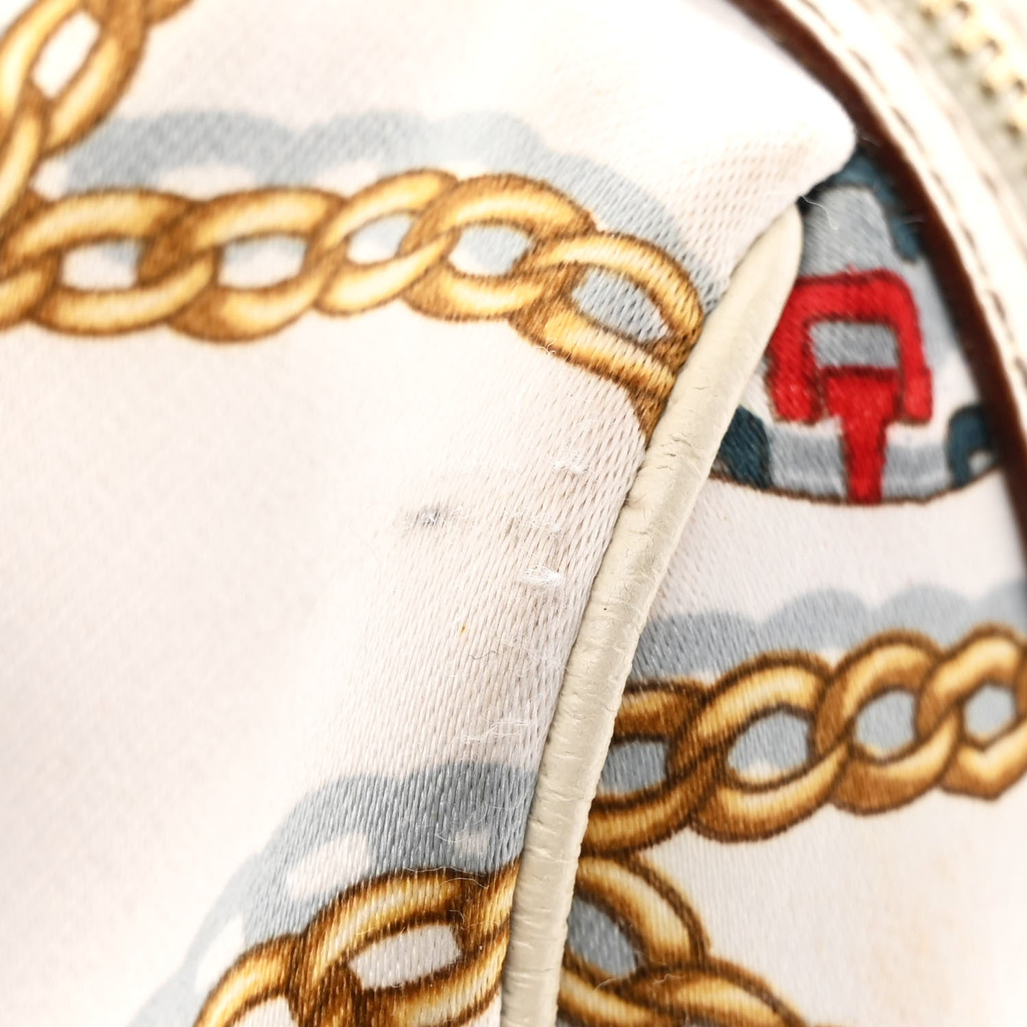 Gucci Satin Print Small Charmy Boston White 15 of 15