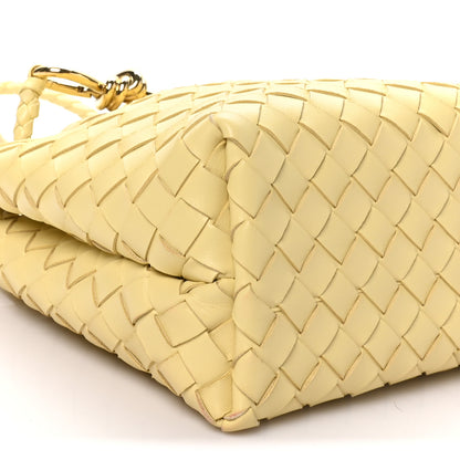 Bottega Veneta Nappa Intrecciato Small Andiamo Shoulder Bag Chamomile 7 of 8