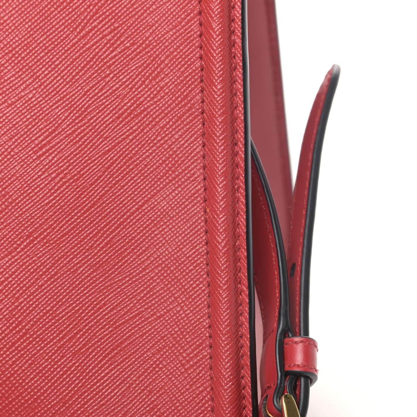 Saffiano Soft Calfskin Tote Fuoco