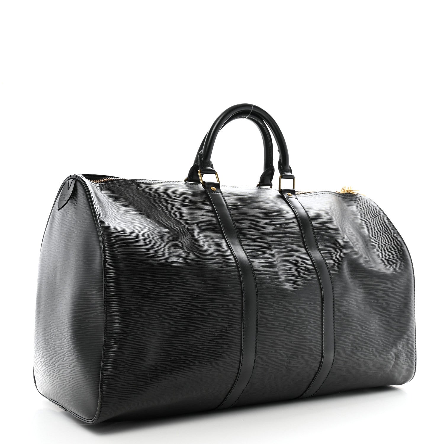 Louis Vuitton Epi Keepall 50 Black 2 of 9