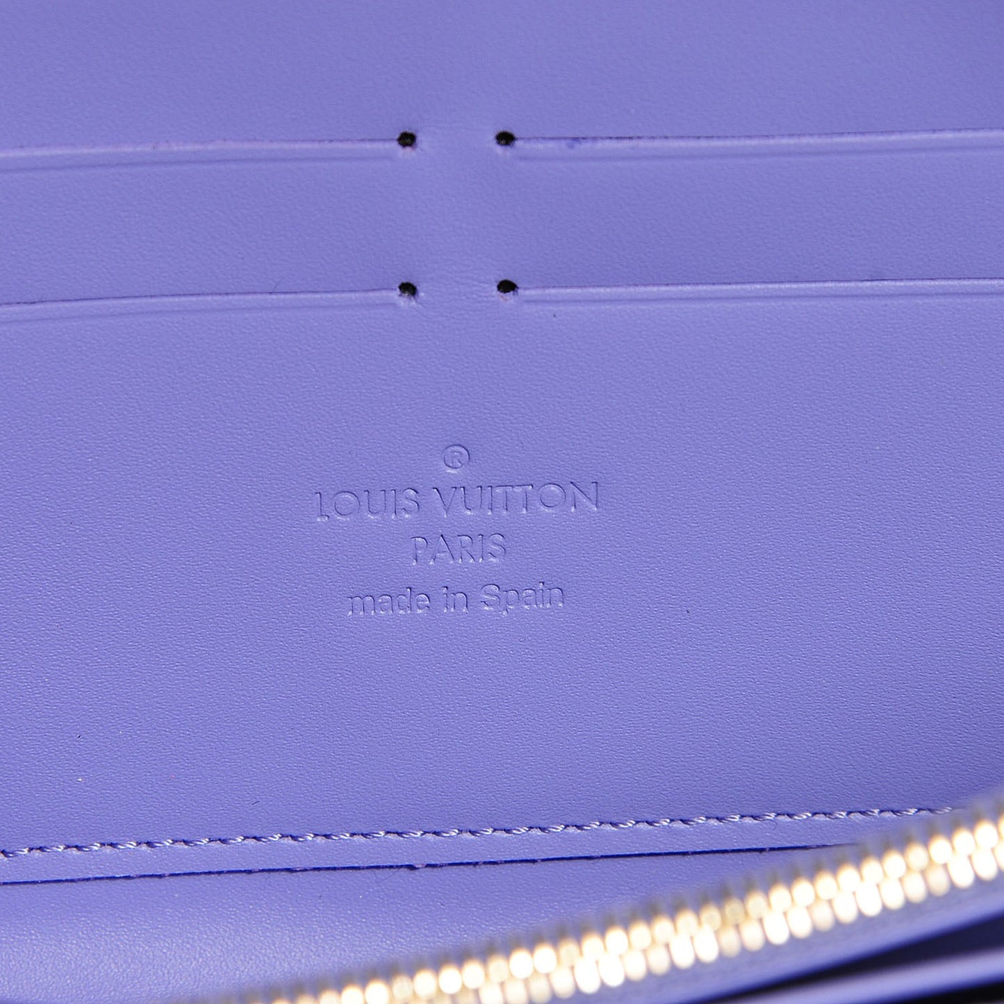Vernis Zippy Wallet Lilac