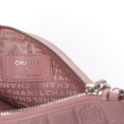 Chanel Lambskin Precious Symbols Pochette Pink 7 of 14