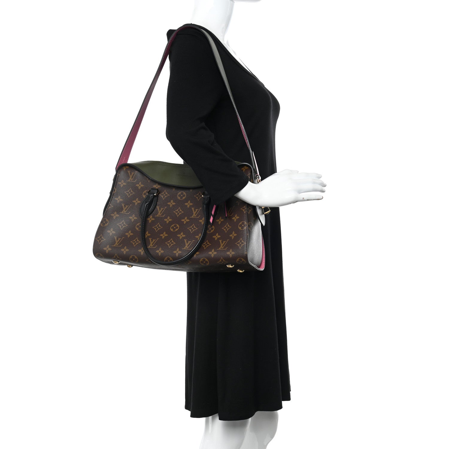 Louis Vuitton Monogram Tuileries Marine Khaki 2 of 9