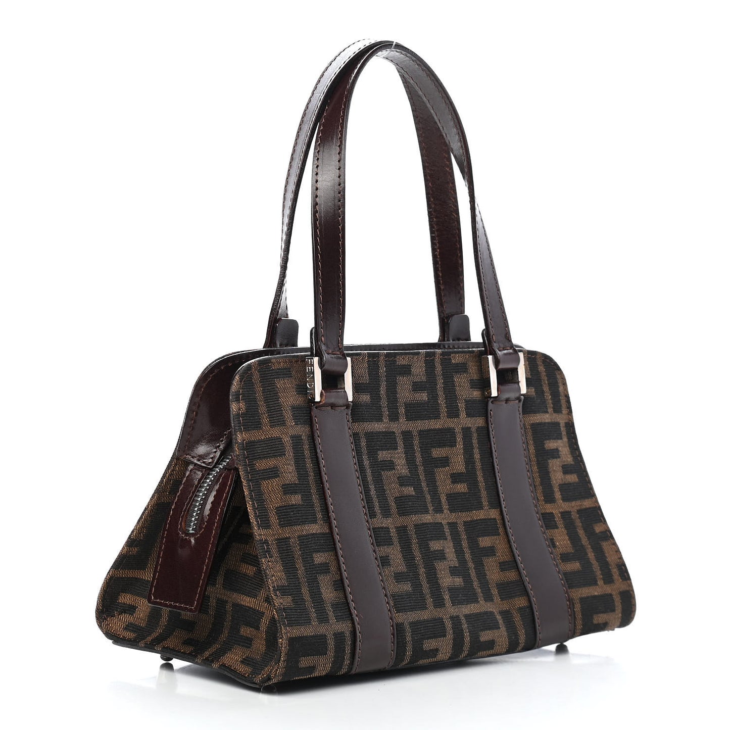 Zucca Top Handle Tote Tobacco