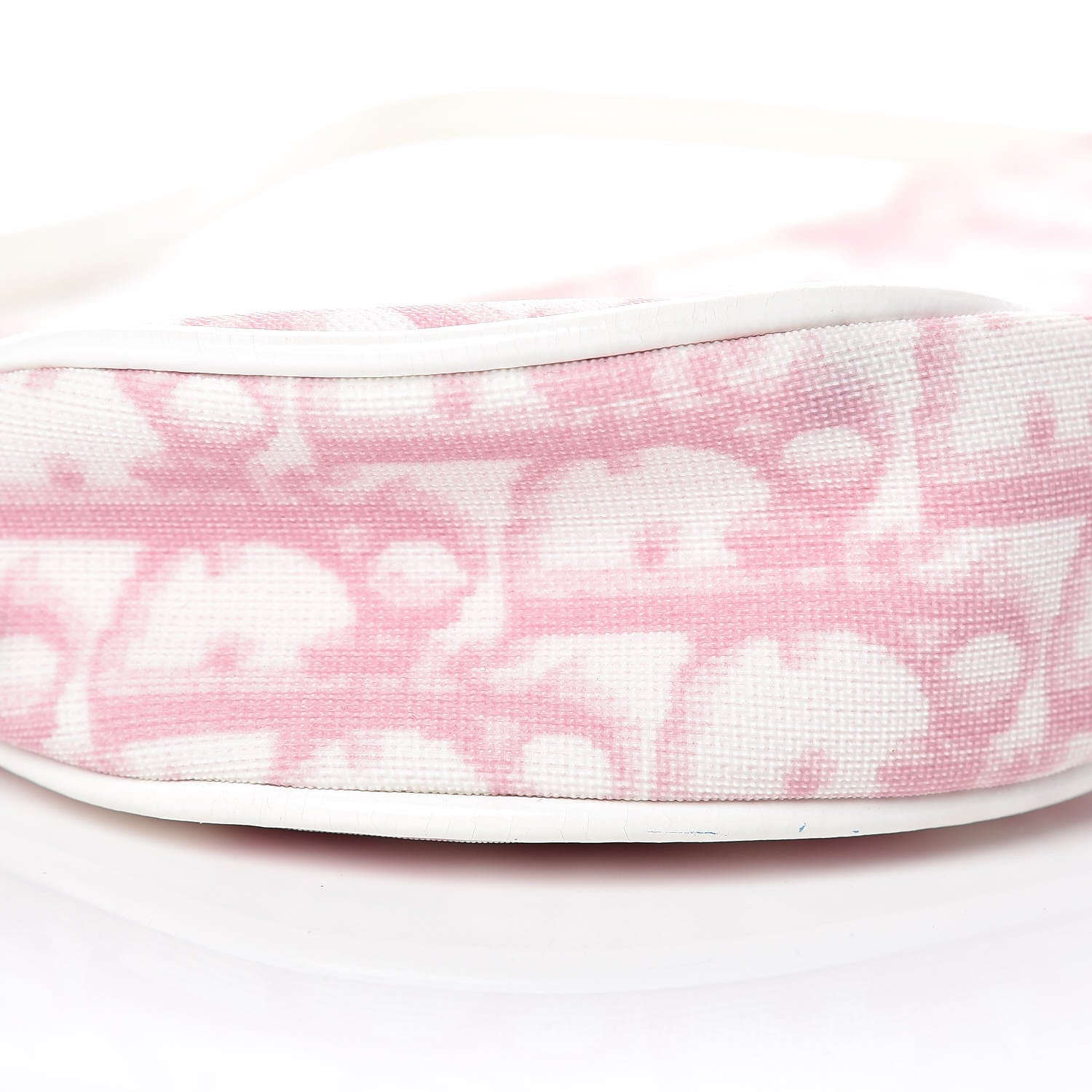 Christian Dior Monogram Mini Saddle Pochette Pink 8 of 17