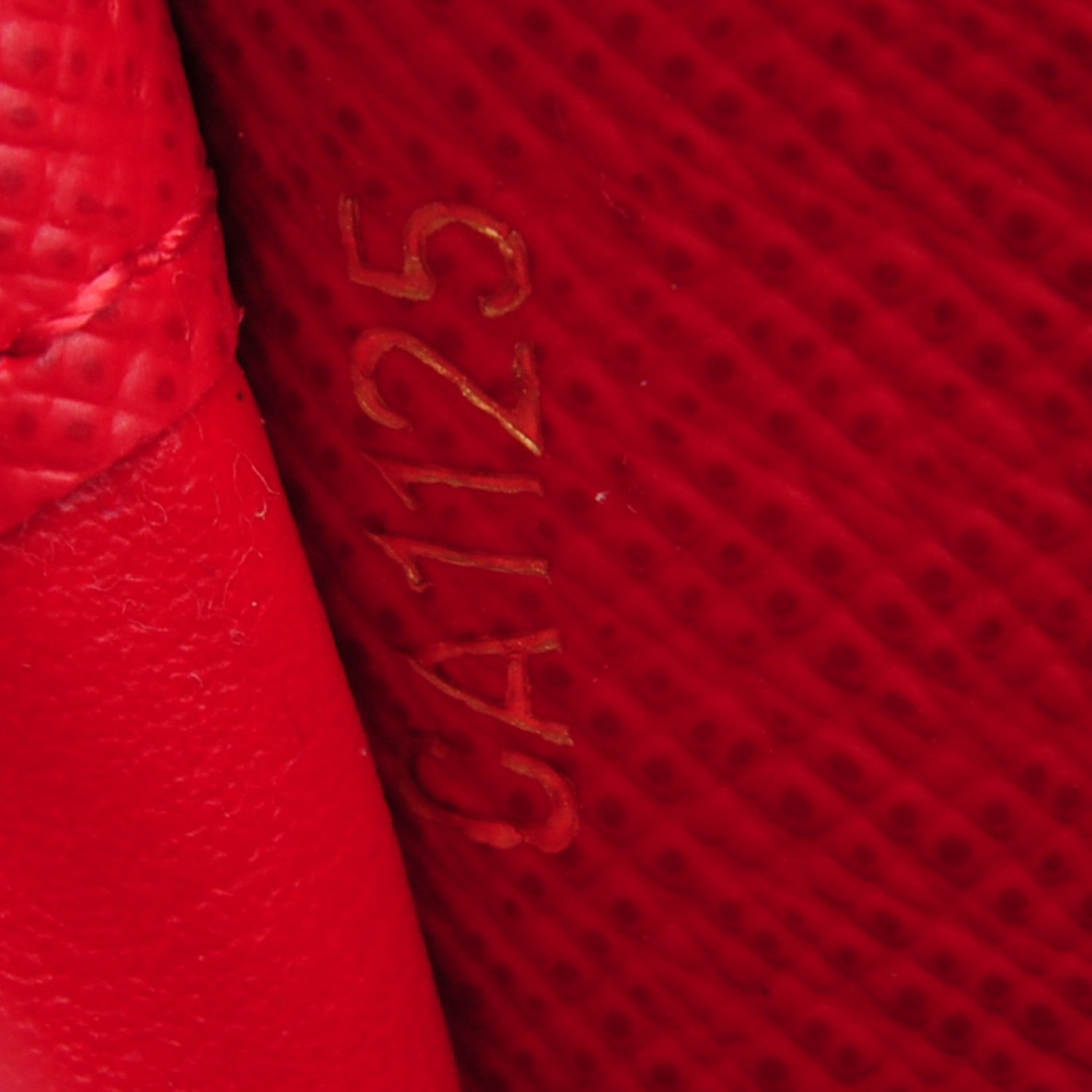 Louis Vuitton Damier Ebene Insolite Wallet Red 6 of 7