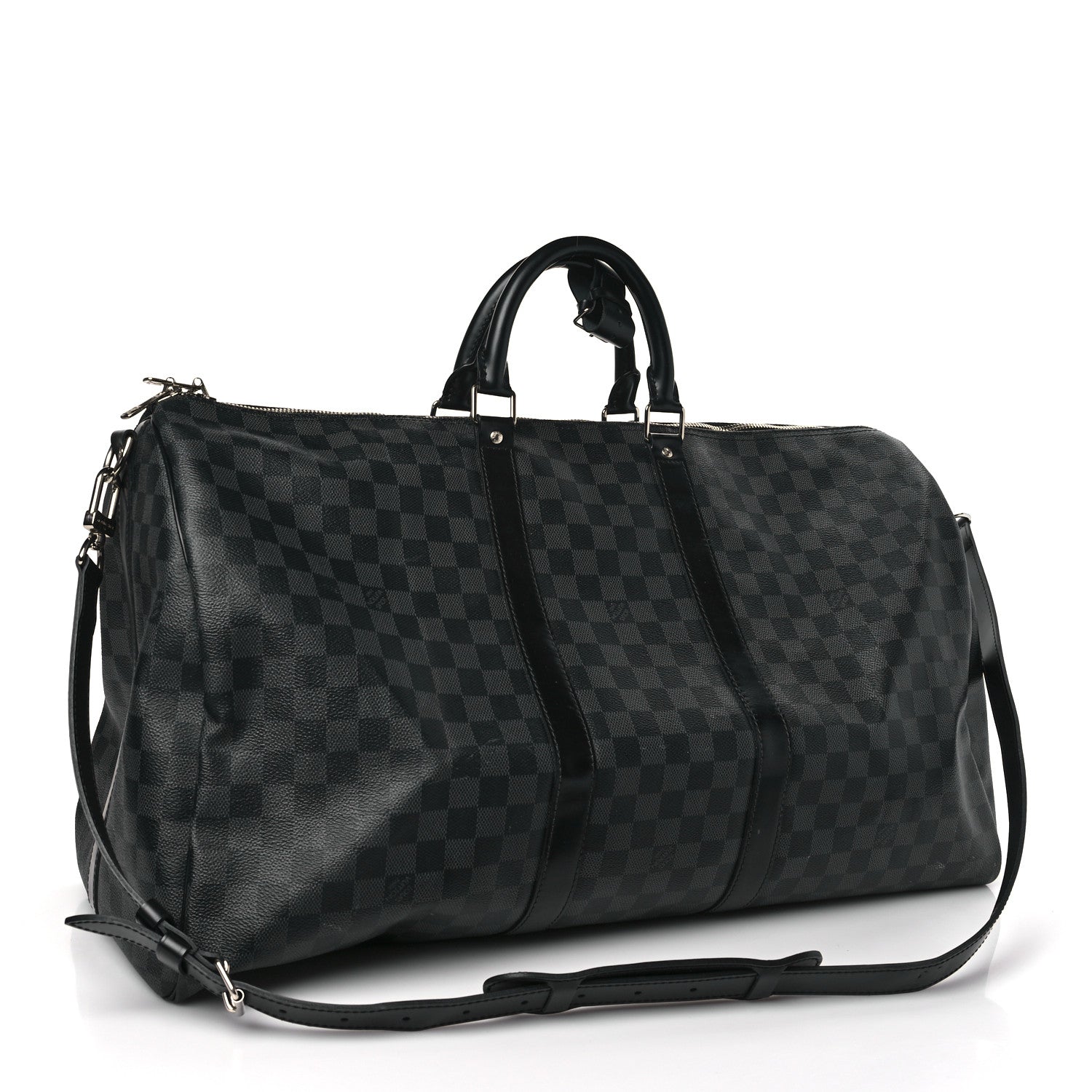 Louis Vuitton Damier Graphite Keepall Bandouliere 55 2 of 9