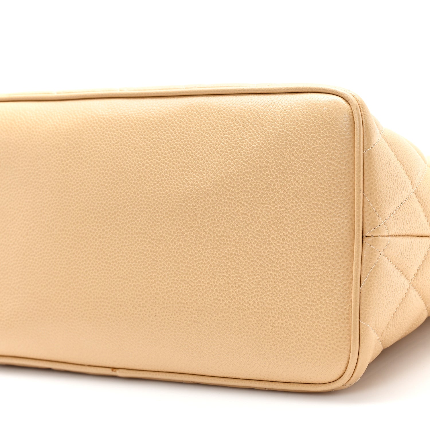 Chanel Caviar Quilted Medallion Tote Beige 11 of 13