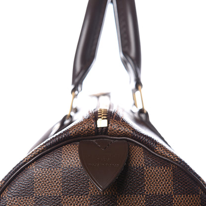 Louis Vuitton Damier Ebene Speedy 30 8 of 9