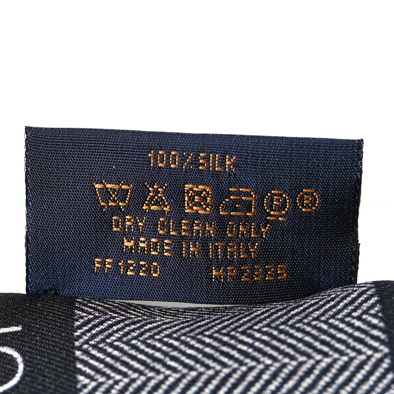 Louis Vuitton Silk Since 1854 Bandeau Gris 4 of 4