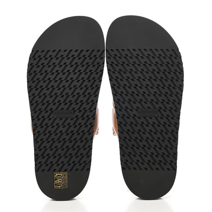 Hermes Nappa Extra Sandals 38 Naturel 5 of 9