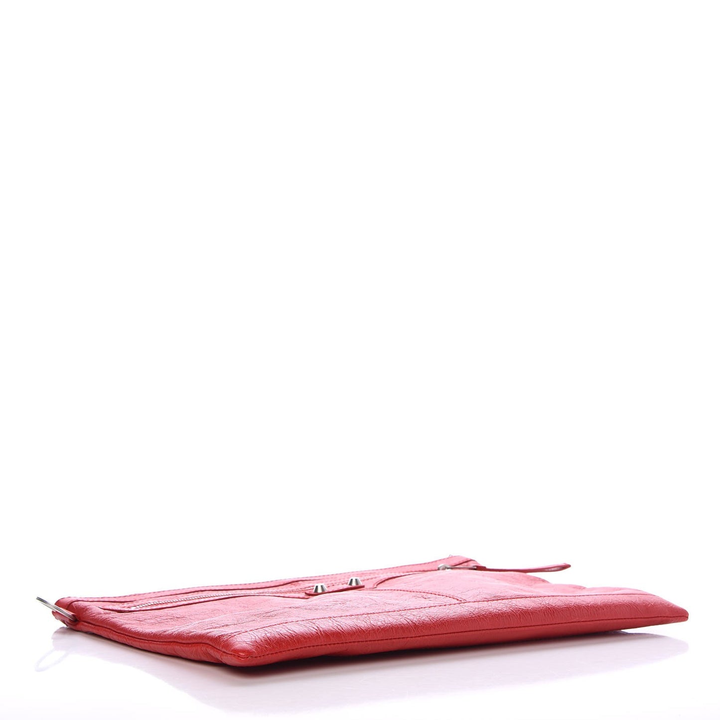 Agneau Arena Classic Hardware Large Clip Rouge Tango