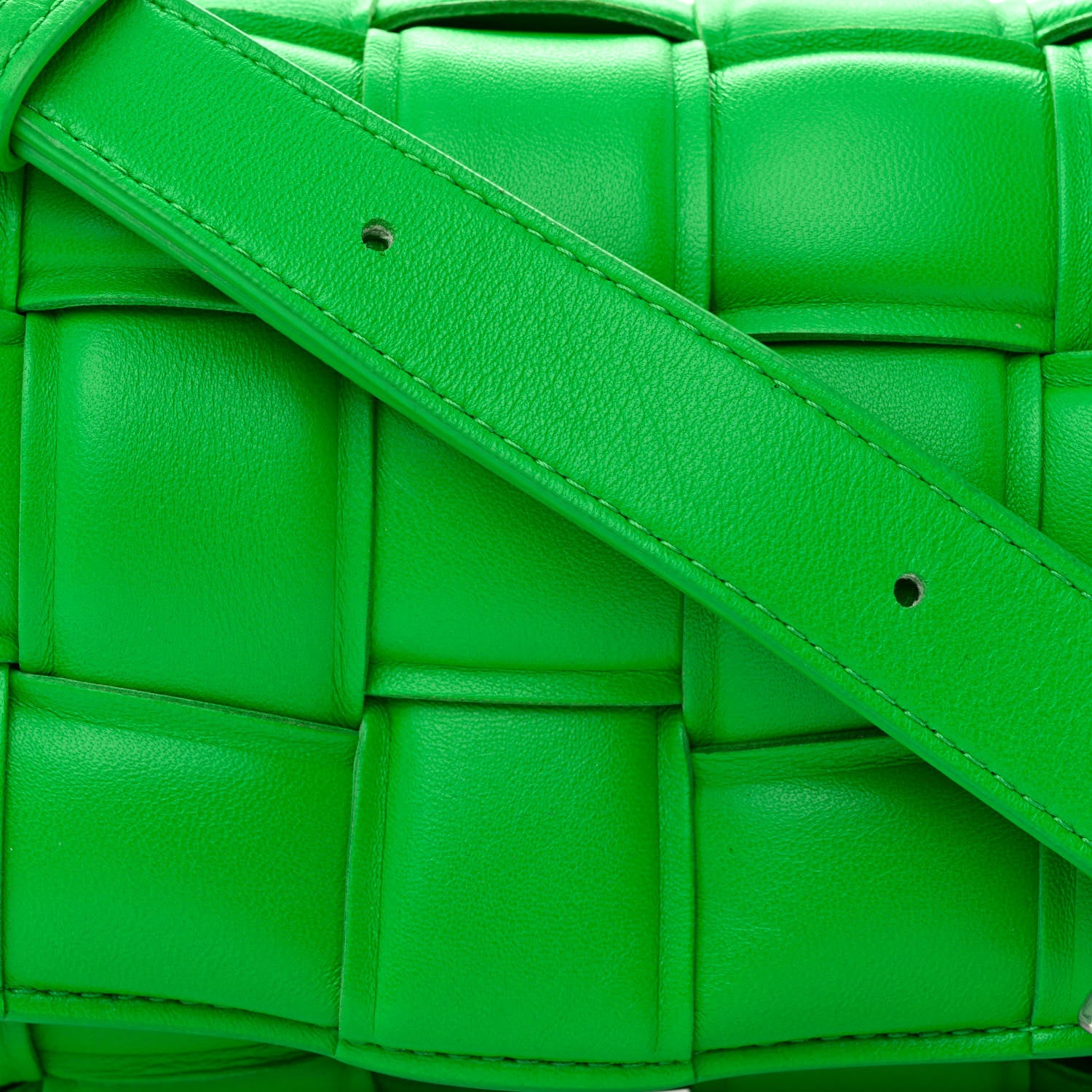 Bottega Veneta Nappa Maxi Intreccio Padded Cassette Crossbody Bag Parakeet 8 of 10