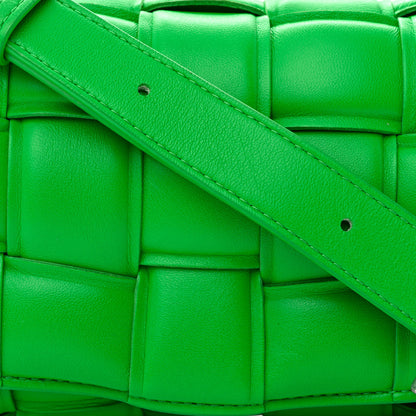 Bottega Veneta Nappa Maxi Intreccio Padded Cassette Crossbody Bag Parakeet 8 of 10