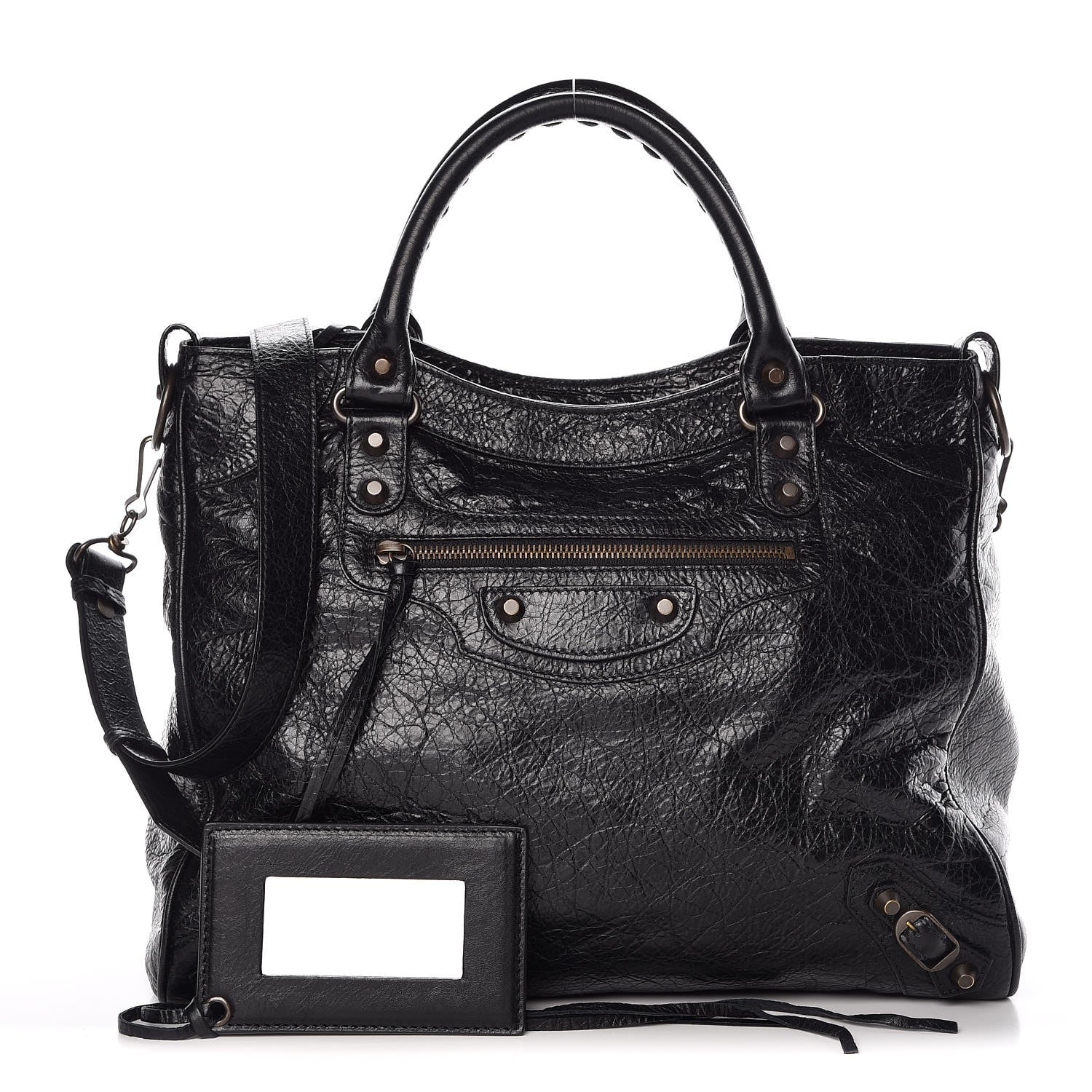 Balenciaga Agneau Classic Hardware Velo Black 1 of 7