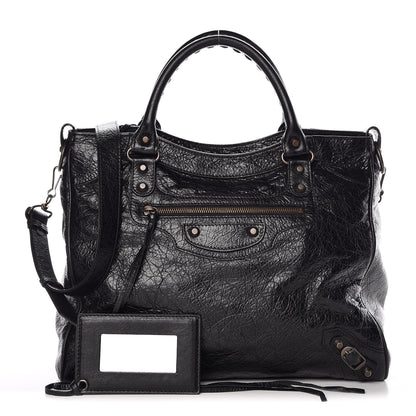 Balenciaga Agneau Classic Hardware Velo Black 1 of 7