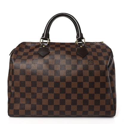 Louis Vuitton Damier Ebene Speedy 30 1 of 8