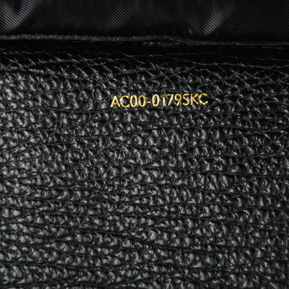 3.1 Phillip Lim 3.1 Textured Calfskin Medium Pashli Satchel Black 7 of 8
