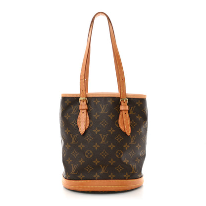 Louis Vuitton Monogram Petit Bucket 23 1 of 17