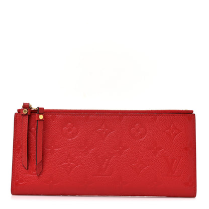 Louis Vuitton Empreinte Adele Wallet Cherry 1 of 8