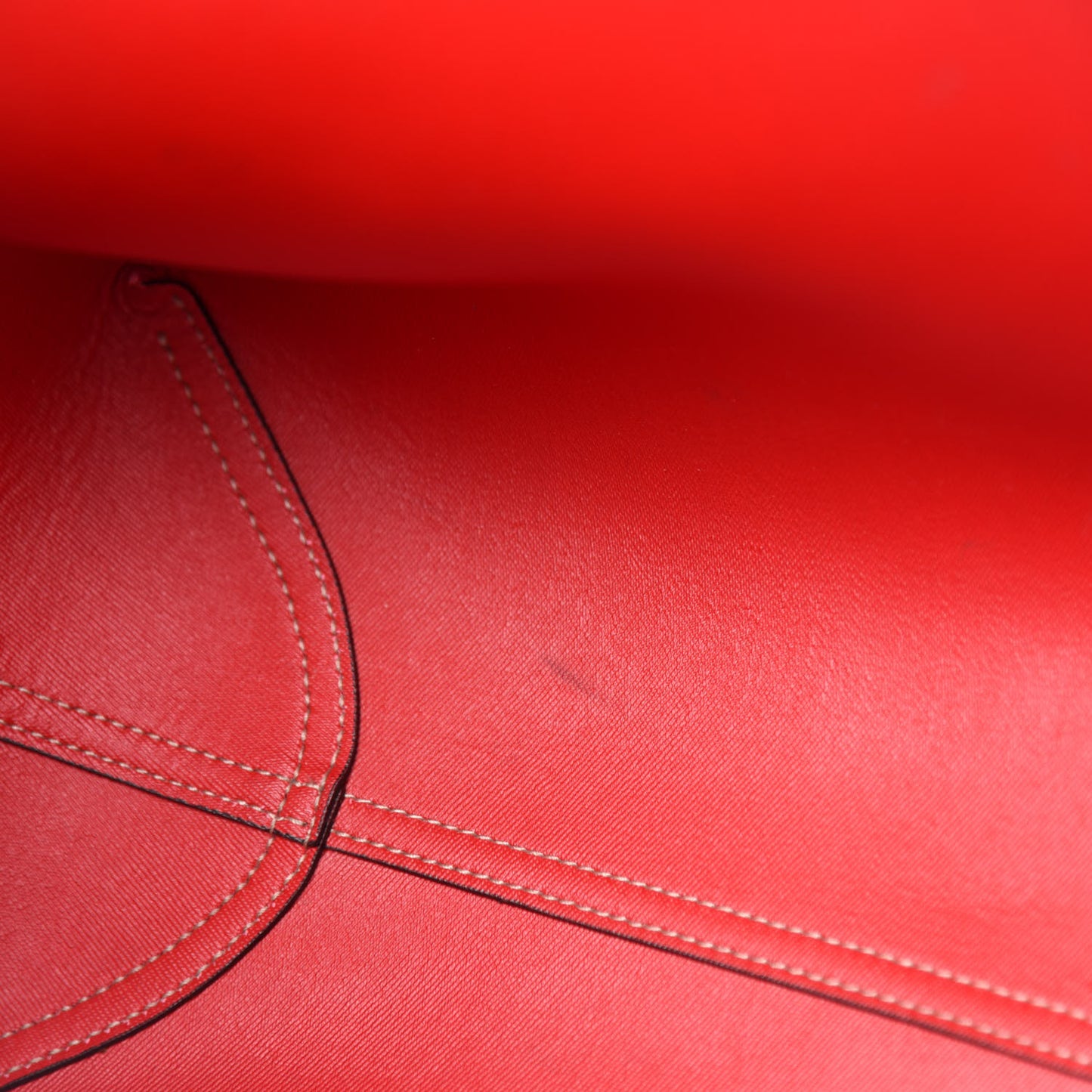 GG Supreme Monogram Large Reversible Tote Beige Red