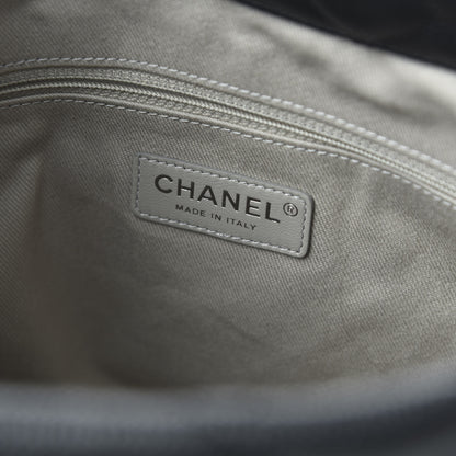 Chanel Caviar Quilted CC Shopping Tote Black 8 of 11