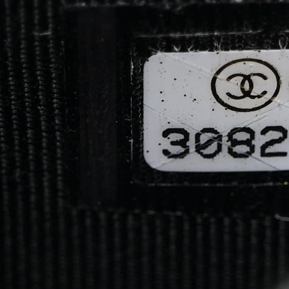 Chanel Caviar Quilted CC Zip Card Holder Black 7 of 8