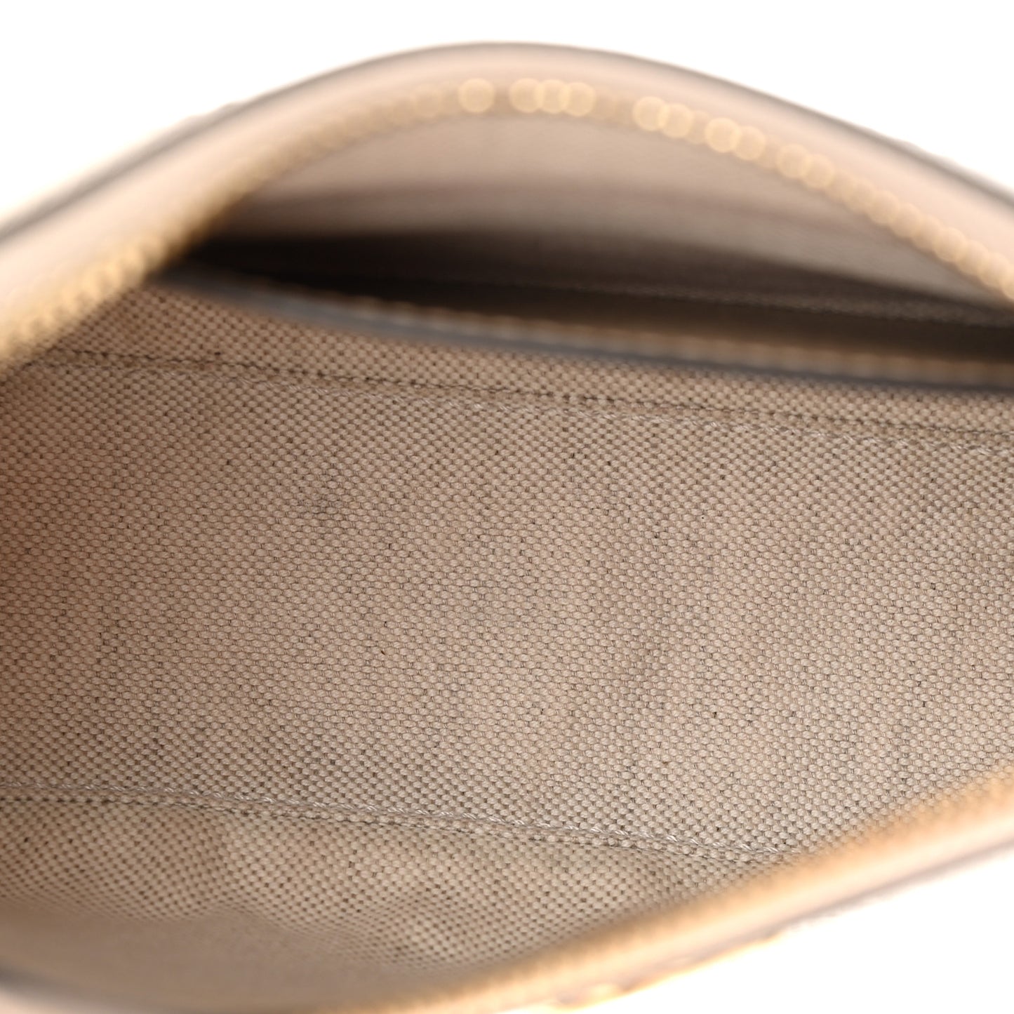 GG Supreme Monogram Textured Dollar Calfskin Small Ophidia Hobo Beige Mystic White Oatmeal