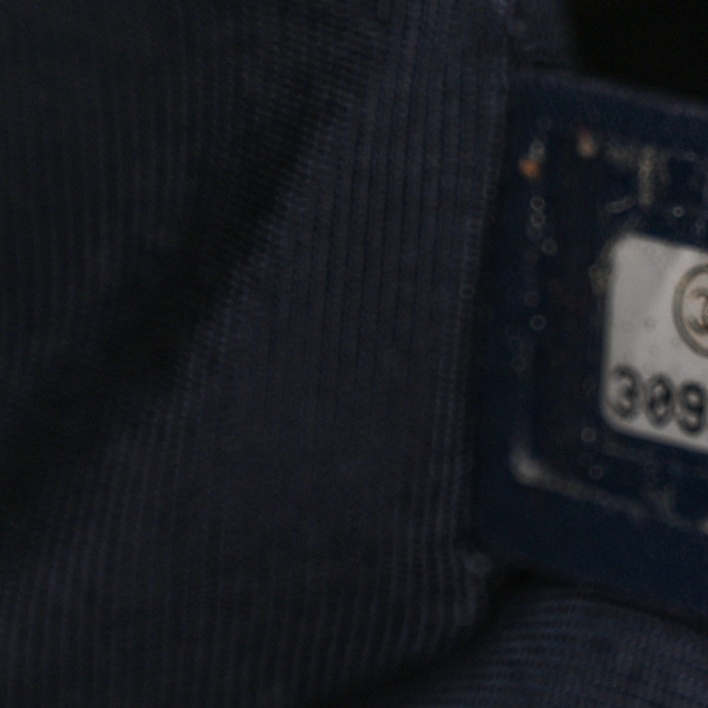 Tweed Quilted Large Chanel 19 Flap Ecru Navy Blue Multicolor