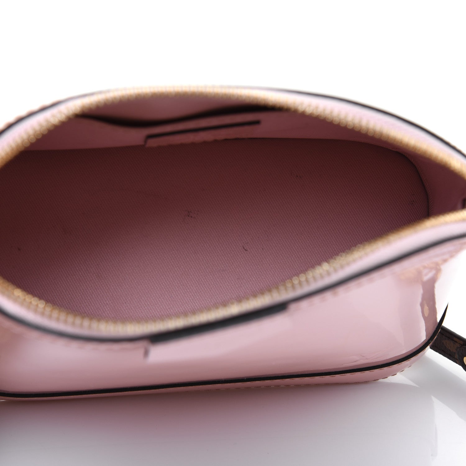 Louis Vuitton Vernis Monogram Alma Mini Rose Ballerine 4 of 21
