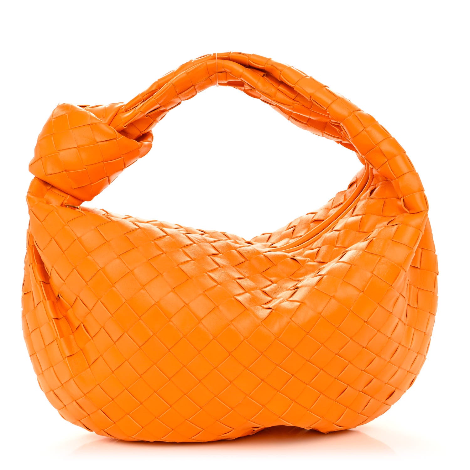 Bottega Veneta Nappa Intrecciato Teen Jodie Hobo Orange 1 of 10