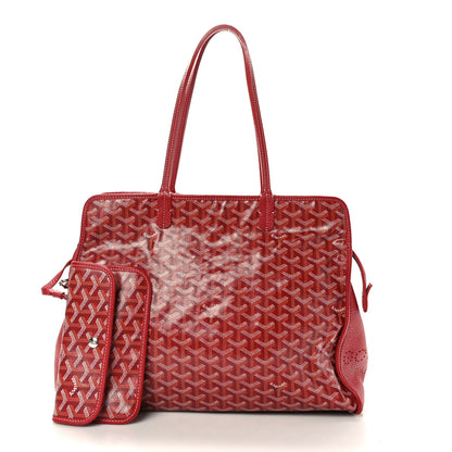 Goyard Goyardine Sac Hardy Pet Carrier PM Red 1 of 9