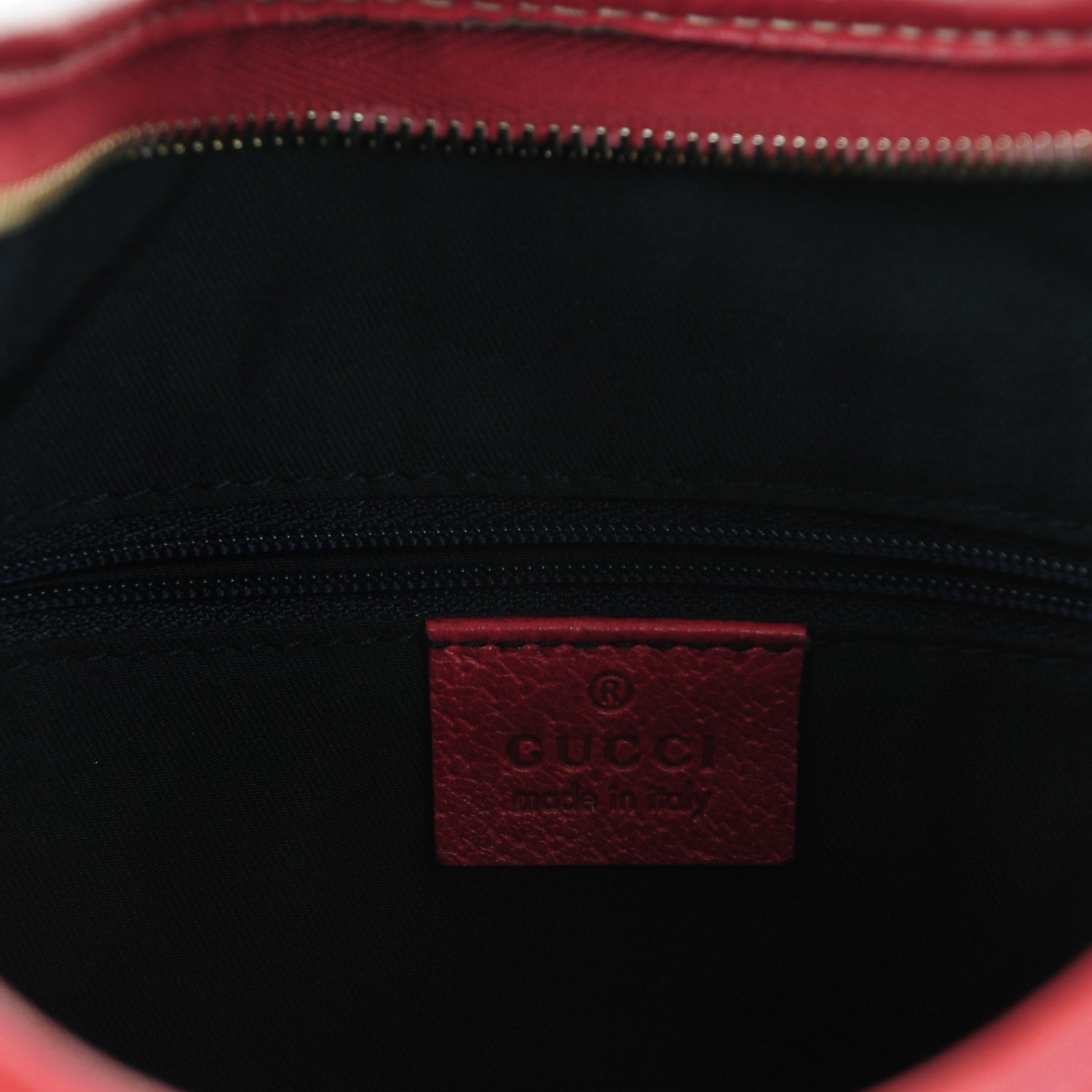 Gucci Calfskin Abbey D Ring Hobo Red 7 of 8