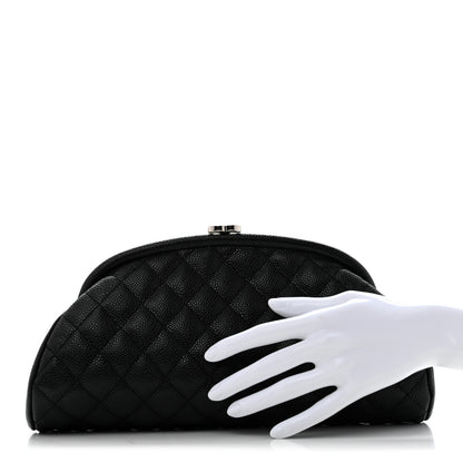Chanel Caviar Quilted Timeless Clutch Black 2 of 8