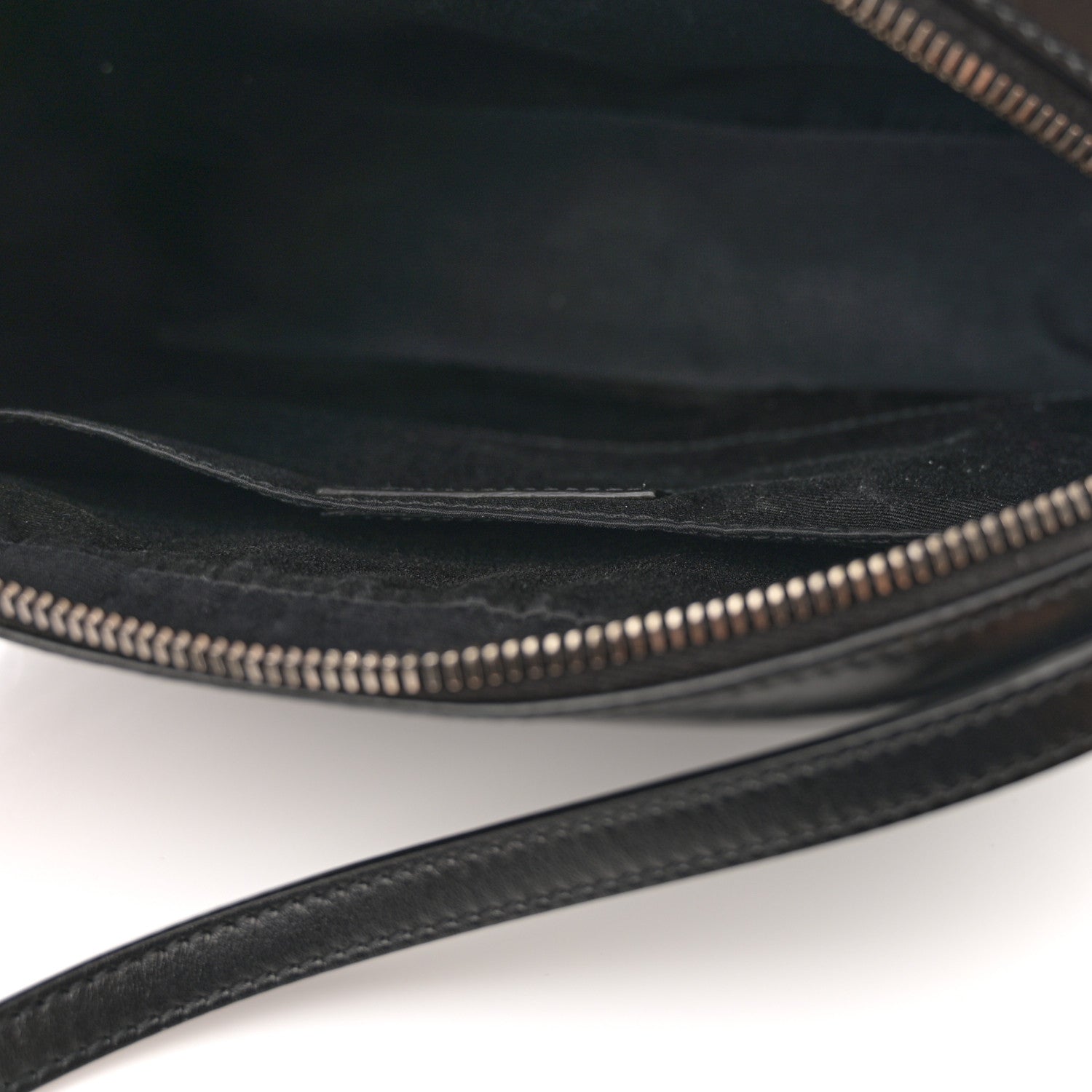 Saint Laurent Calfskin Matelasse Monogram Lou Camera Bag Black 13 of 17