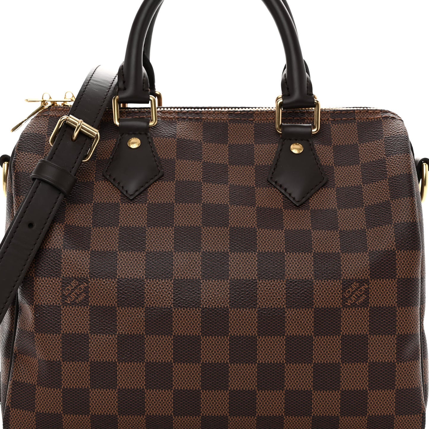 Damier Ebene Speedy Bandouliere 25