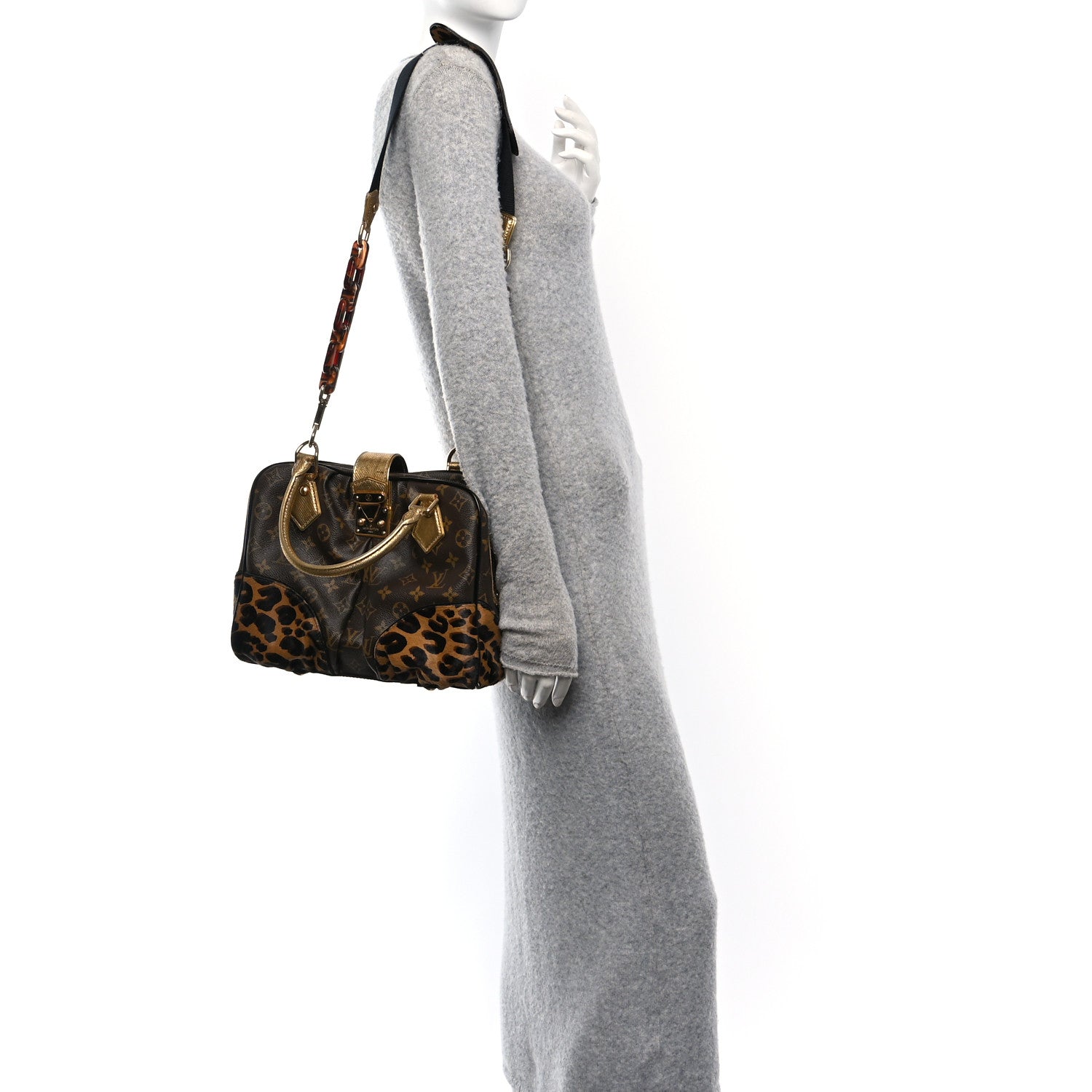 Louis Vuitton Monogram Leopard Adele 2 of 9
