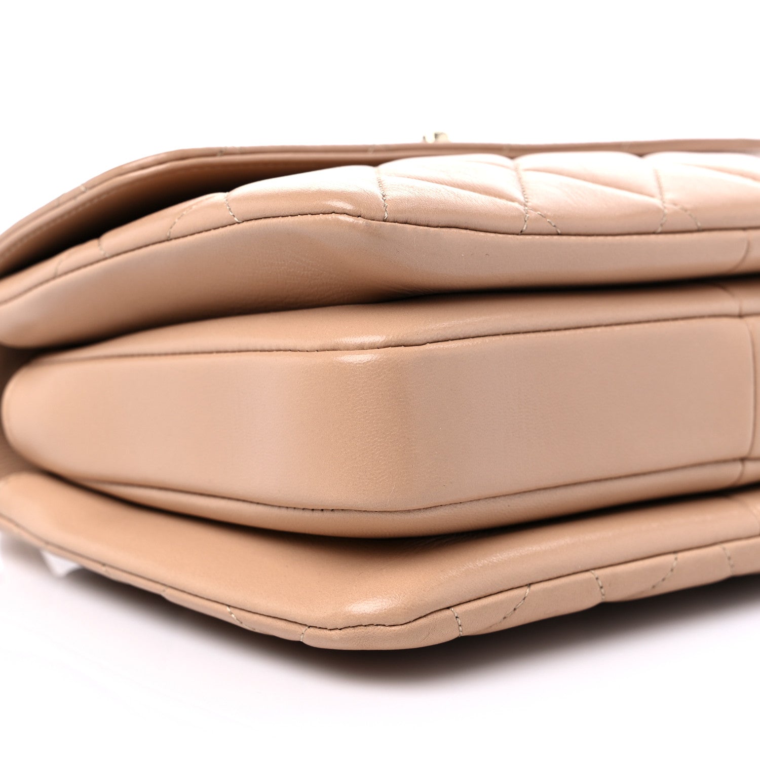 Chanel Lambskin Quilted Small Trendy CC Dual Handle Flap Bag Beige 8 of 11