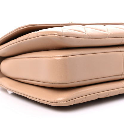 Chanel Lambskin Quilted Small Trendy CC Dual Handle Flap Bag Beige 8 of 11