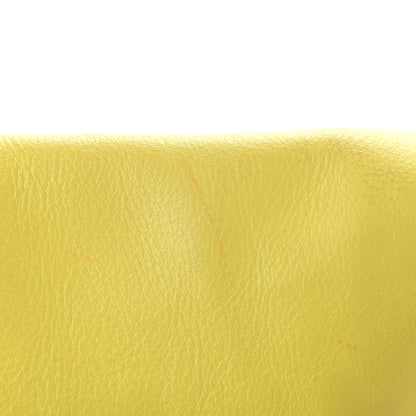 Balenciaga Calfskin Papier Sight Clutch Jaune Poussin 11 of 13
