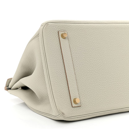 Hermes Togo Birkin 35 Gris Perle 8 of 9