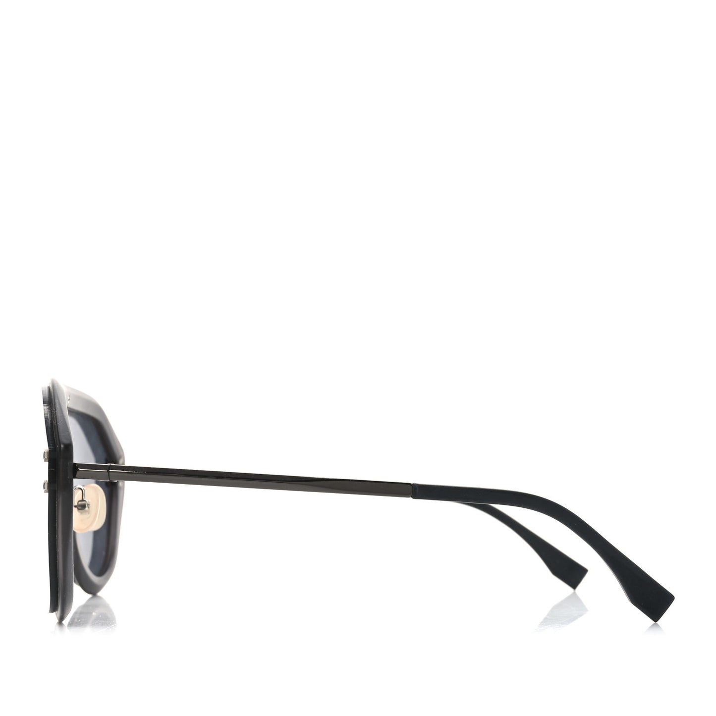 Rubber FF Fabulous Shield Sunglasses FF M0039/G/S Black