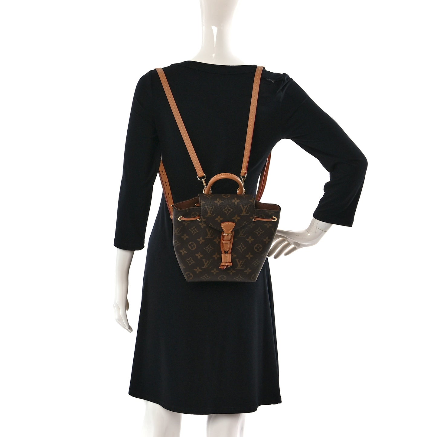 Monogram Montsouris BB Backpack Natural